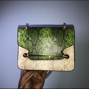 Snakeskin purse